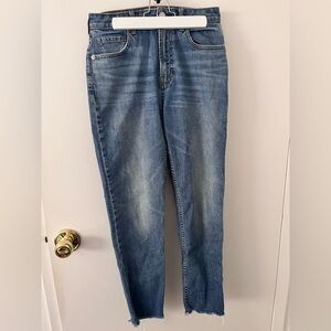 Everlane The Curvy Cheeky Jean Women’s High Rise Straight Leg Medium Wash 27